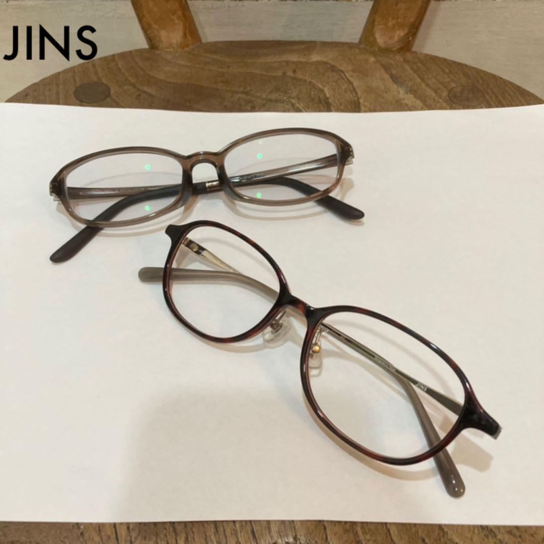 JINS ジンズ メガネ LRF-21S-237AA 5216-145 セット