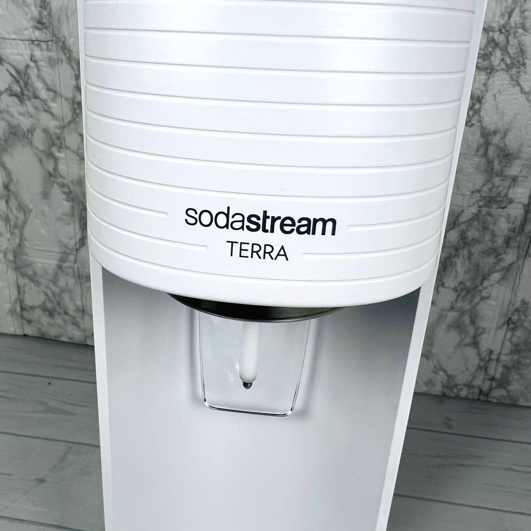 Sodastream TERRA ホワイト 炭酸水メーカー ソーダストリーム