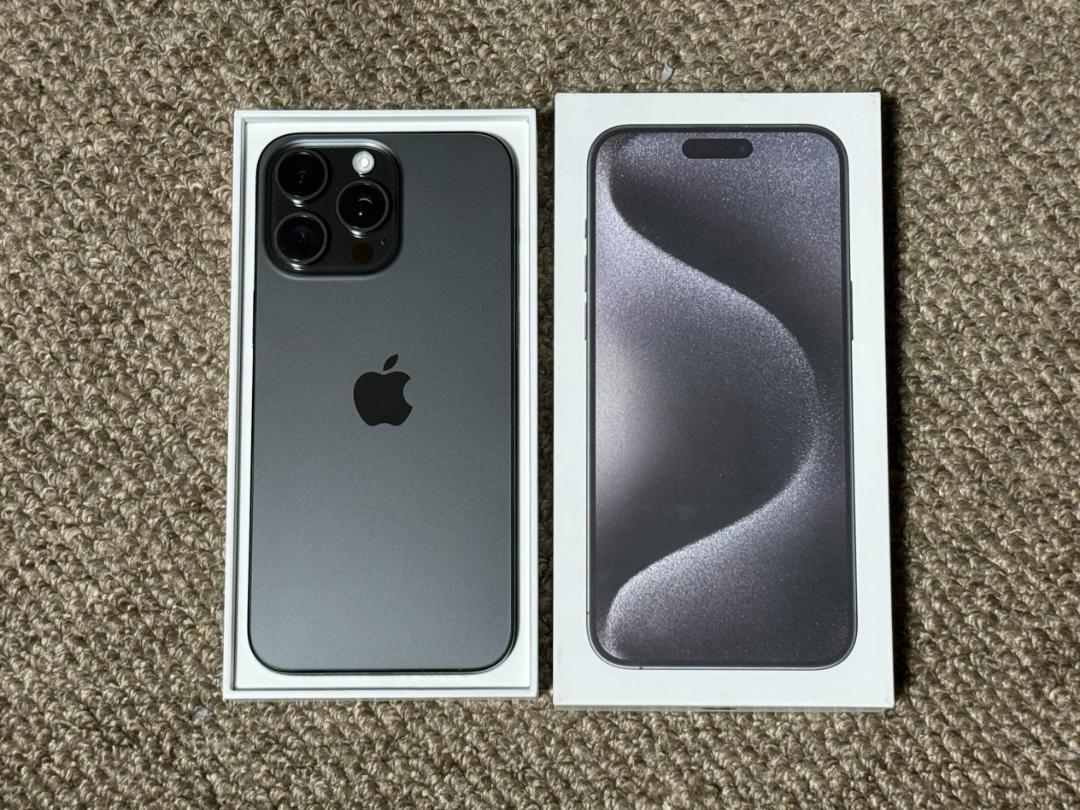 【ご予約品】 新品未開封品】iPhone15 ProMax 256GB ブラック 即発送 スマートフォン本体