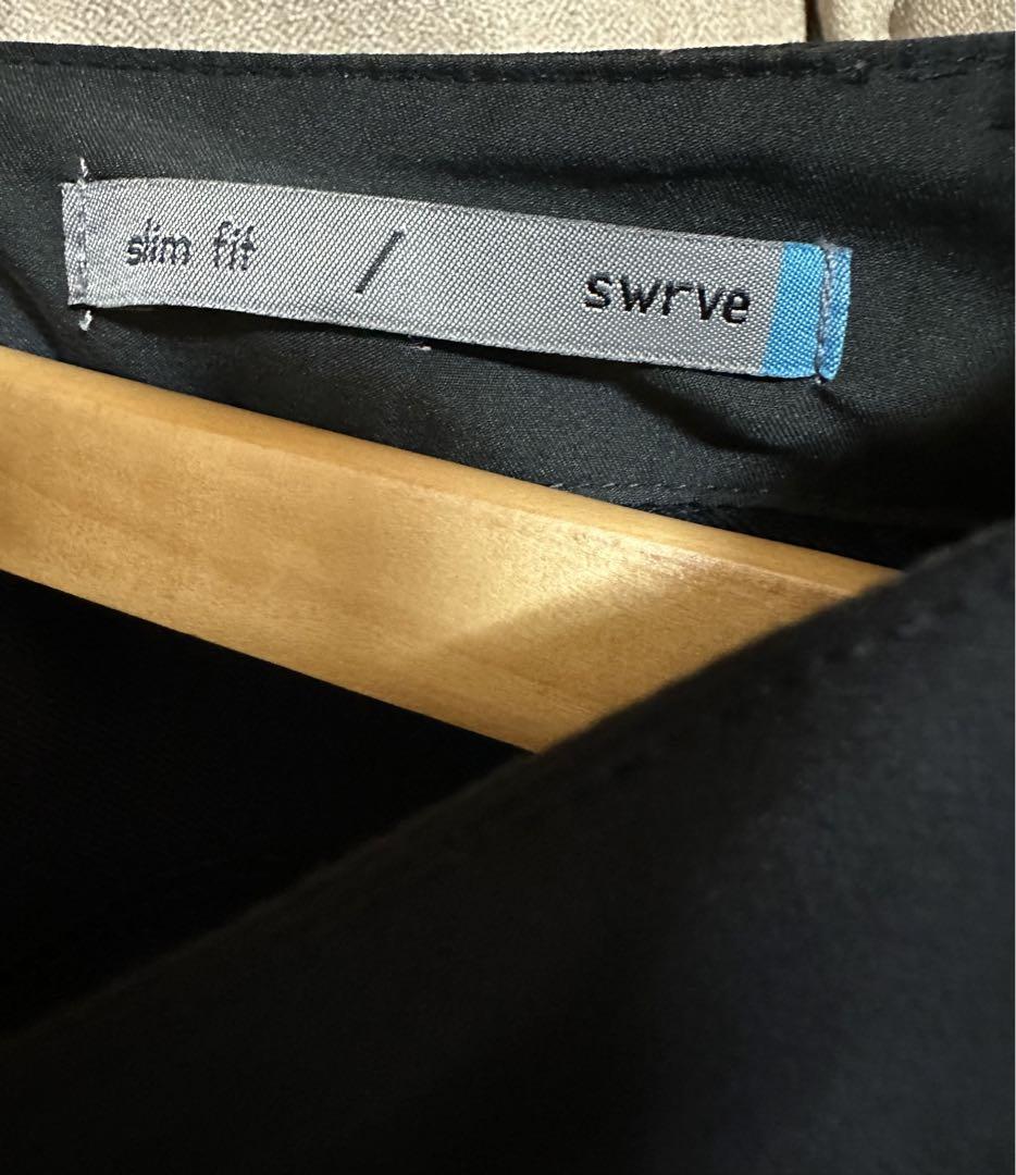 SWRVE、メンズ、チノパン、ブラック、黒、ストレッチ、ゴルフ、サイクリング