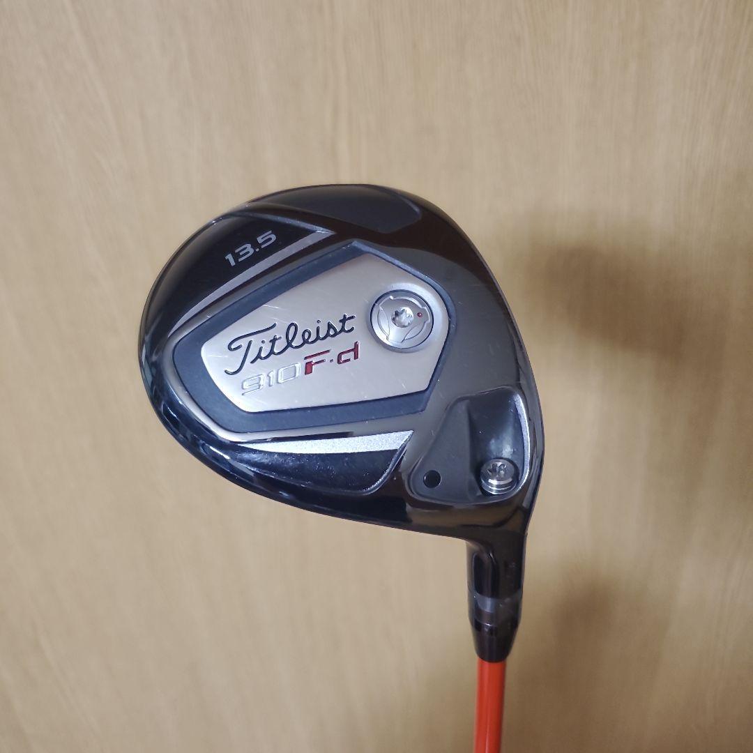 美品 タイトリスト 910Fd 3W 13.5°ドライビングスプーン ツアーAD