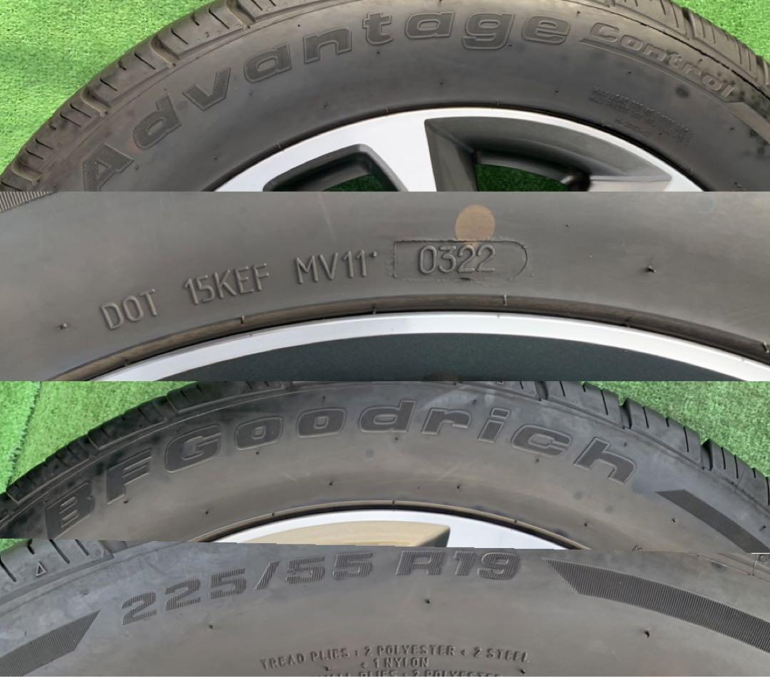 2022年製★マツダCX-5 純正 19インチホイール& 225/55R19