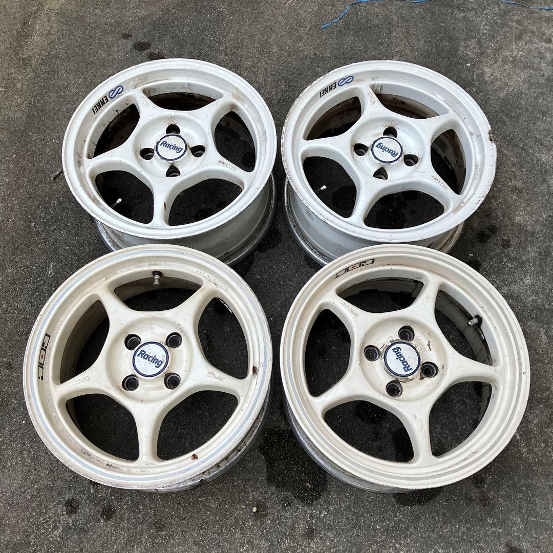 引き取り限定 エンケイ15インチ 7J pcd100