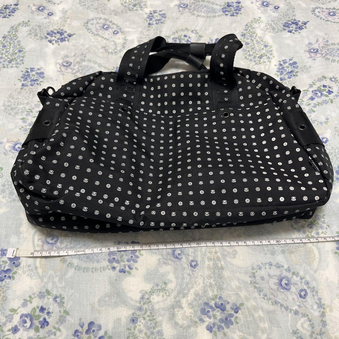 新品即決 Stussy 総柄 モノグラム ハンドバッグ ショルダーバッグ 2way バッグ