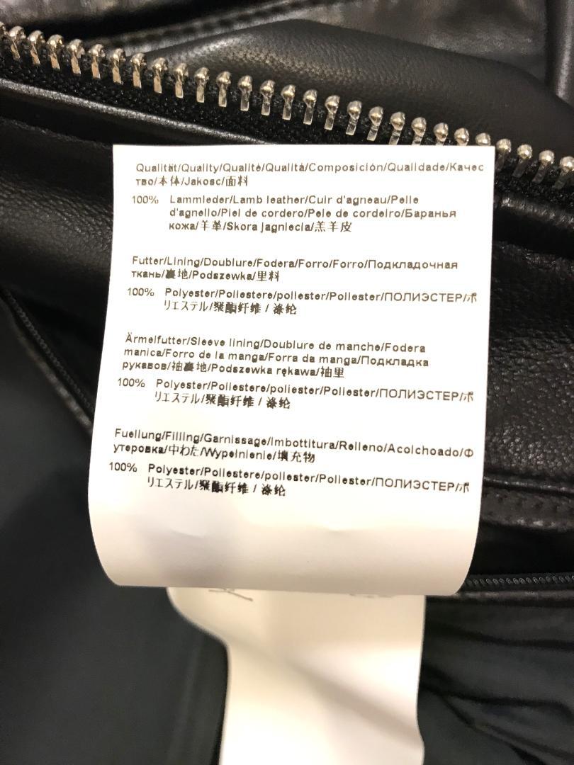 ✨セール！✨新品⭐️超稀少HUGO BOSSS×AMG レザージャケット