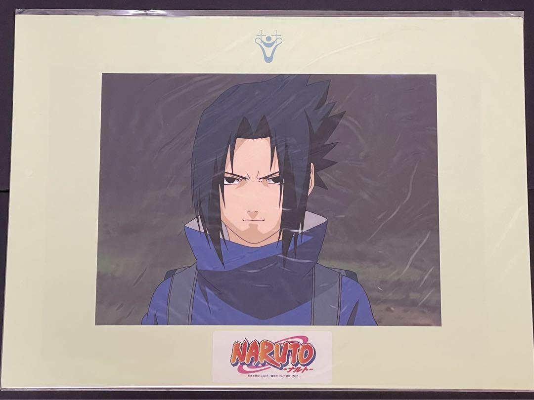 アニメ・サスケ「セル画」 ナルト NARUTO 複製セル画うちはサスケ①