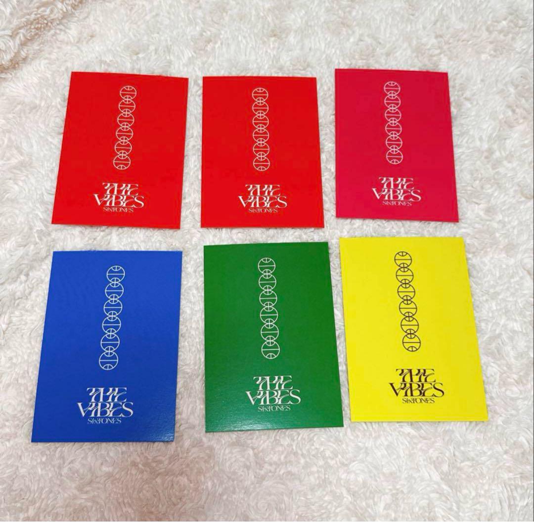 SixTONES THE VIBES 初回盤A特典 トレカ フォトカード - メルカリ