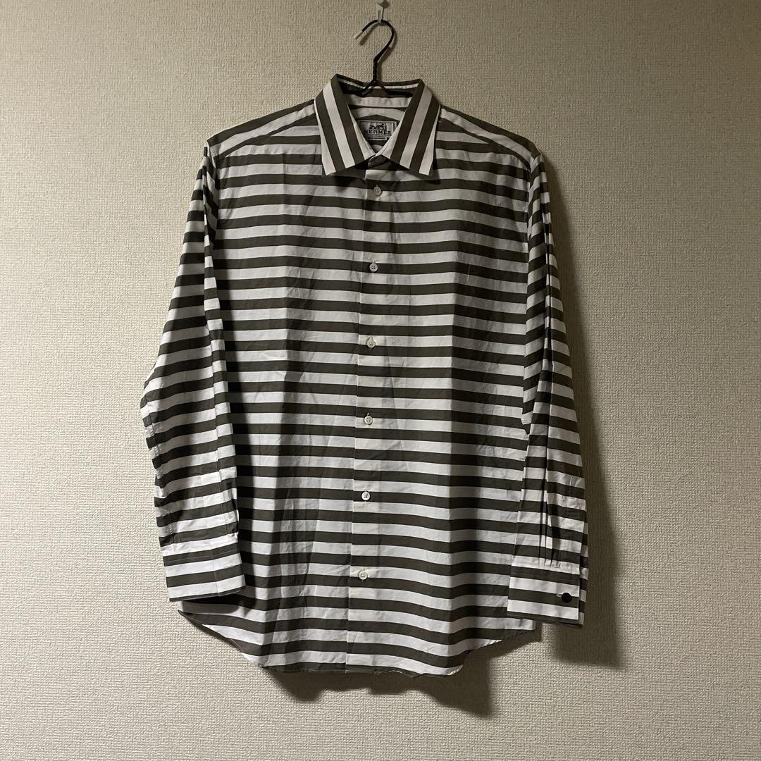 HERMES 長袖シャツ