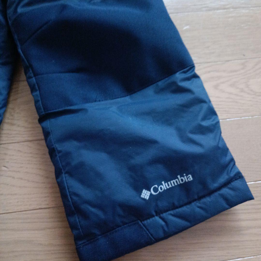 【美品】 Columbia スキーウェア リバーシブル ブルー 3T 100