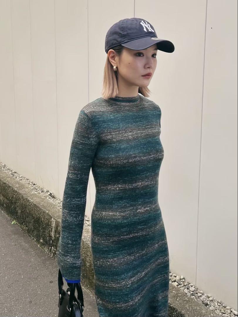 MIX COLOR ニットドレス / MOUSSY 6,786円