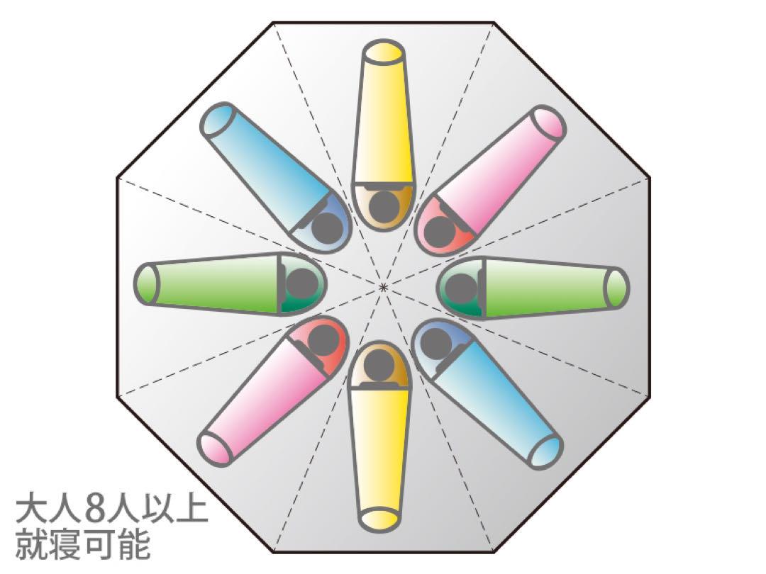 DOD 8人用ワンポールテントT8-200T