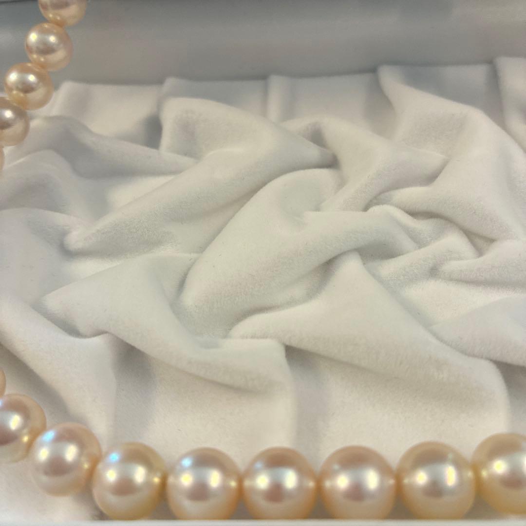 美品 本真珠 8〜8.5mネックレス 美品 本真珠 8〜8.5mネックレス