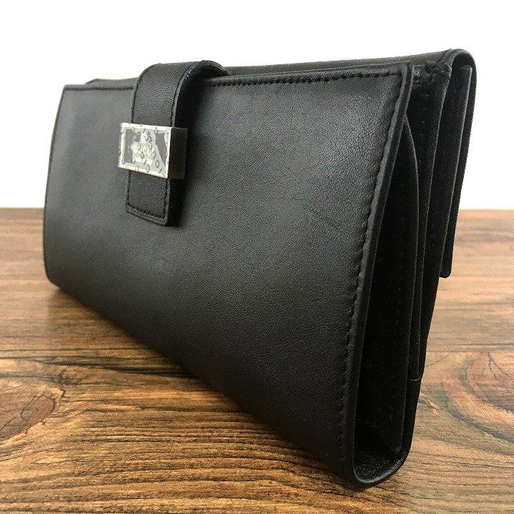 美品 GUCCI 長財布 035.0416.2103 ブラック 473
