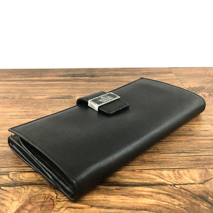 美品 GUCCI 長財布 035.0416.2103 ブラック 473