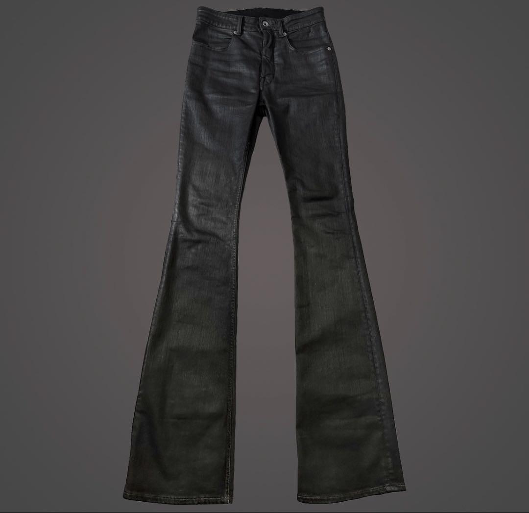 rick owens drkshdw sbw flared denim 27