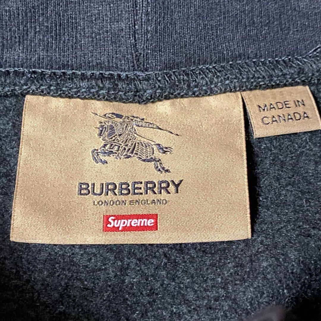 トップス Supreme Burberry Box Logo Sweatshirt
