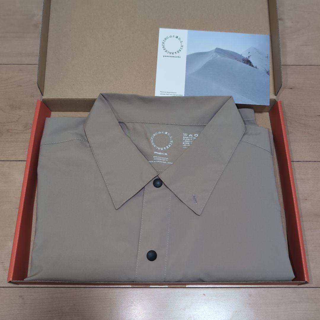 新品】UL Short Sleeve Shirt / Sand XL