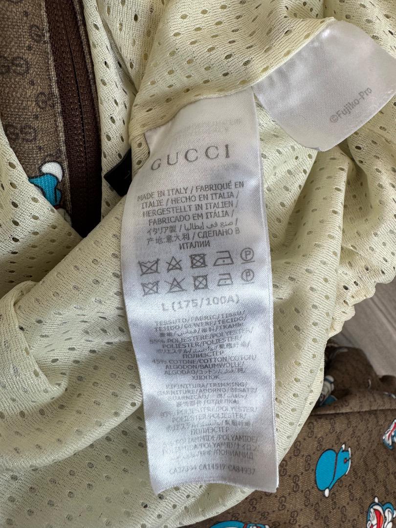 【MAXさん専用】ドラえもん × GUCCI ジップアップジャケット GUCCI】グッチ『ドラえもん GG ジップジャケット sizeS』656594