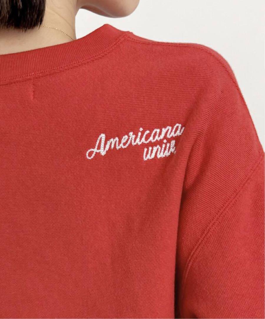 L´Appartment［Americanaアメリカーナ］カットオフスウェット