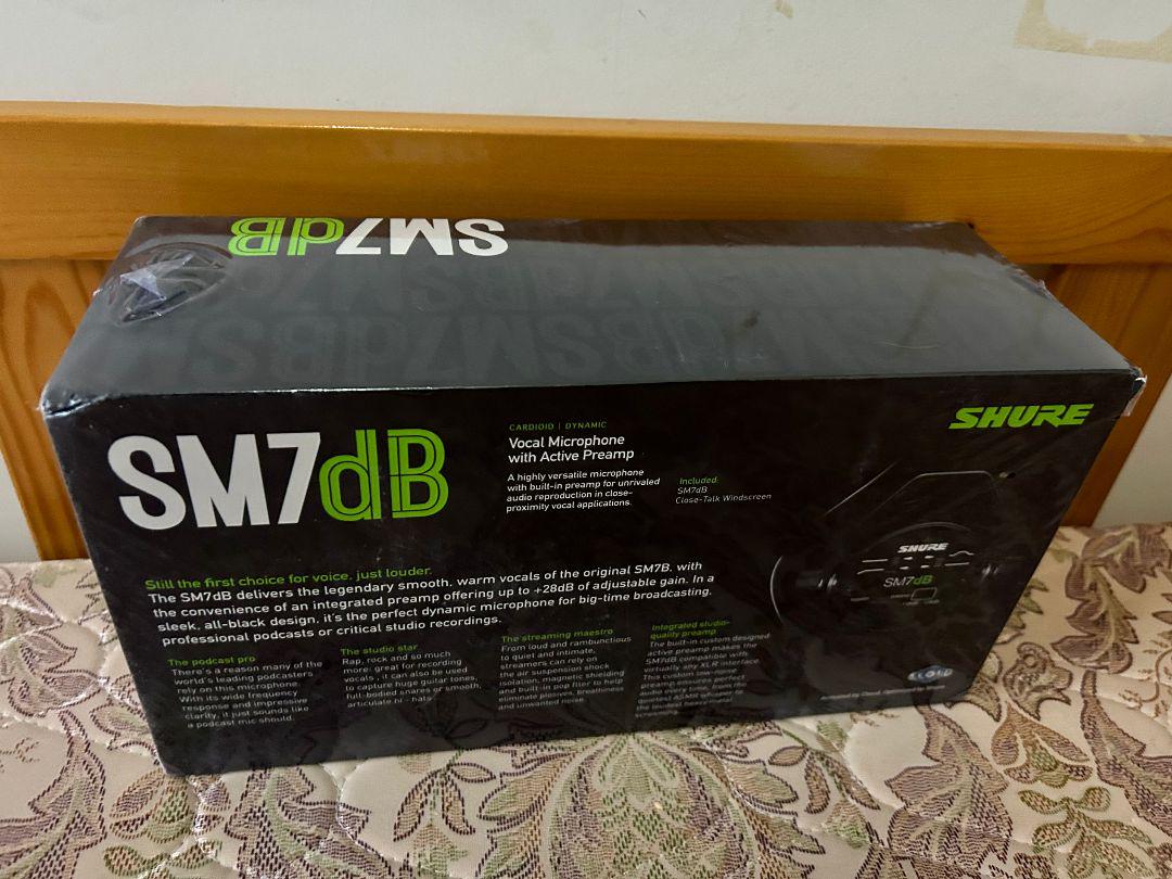 SHURE sm7db ダイナミックマイク 未使用