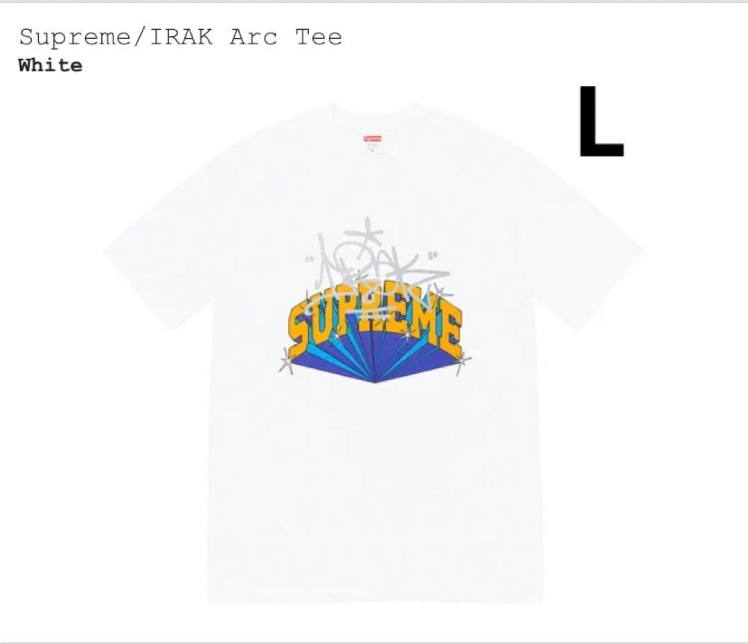 新品 supremeシュプリーム アイラック アーク白 Tシャツ ホワイト L