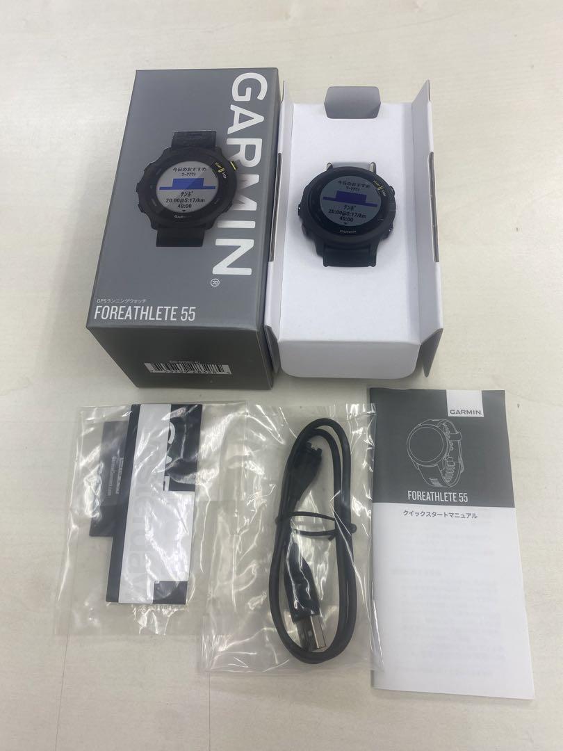 【未使用】GARMIN FOREATHLETE 55 BLACK