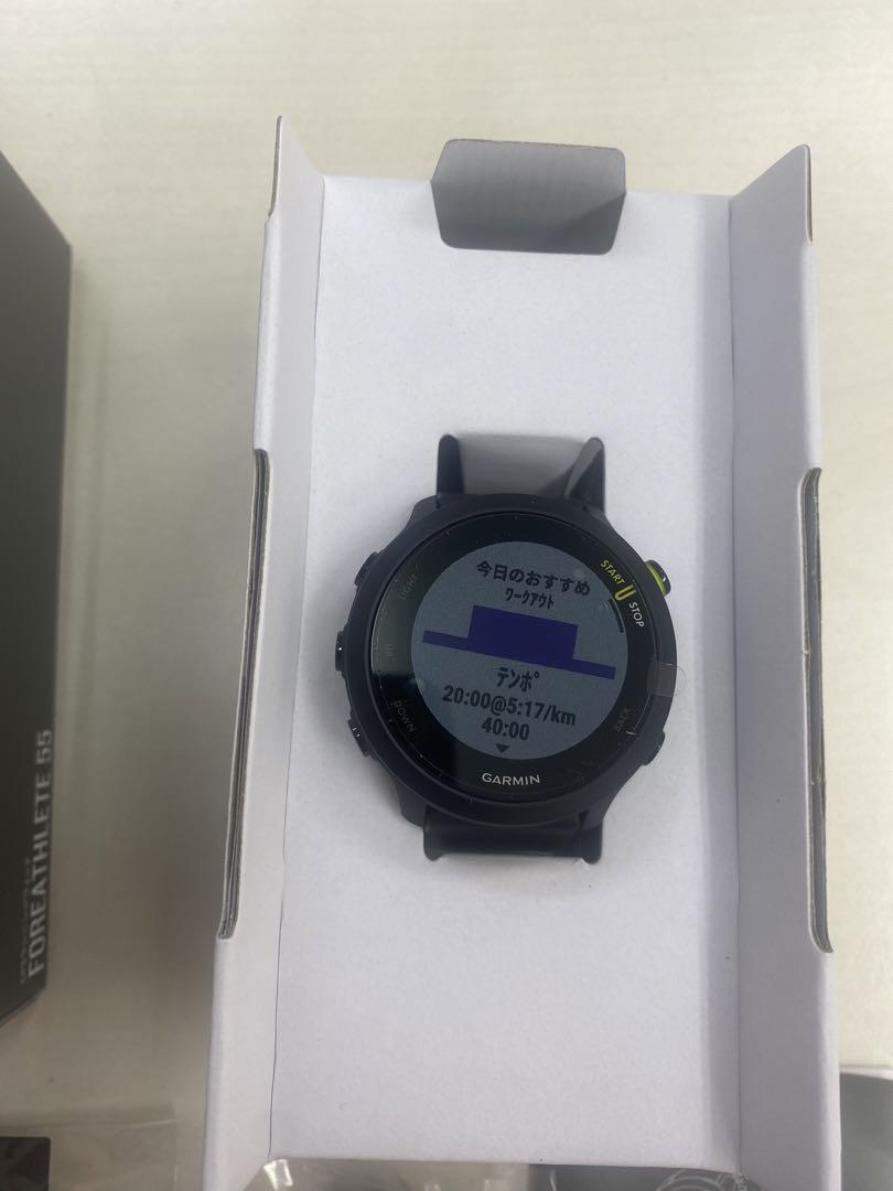 【未使用】GARMIN FOREATHLETE 55 BLACK