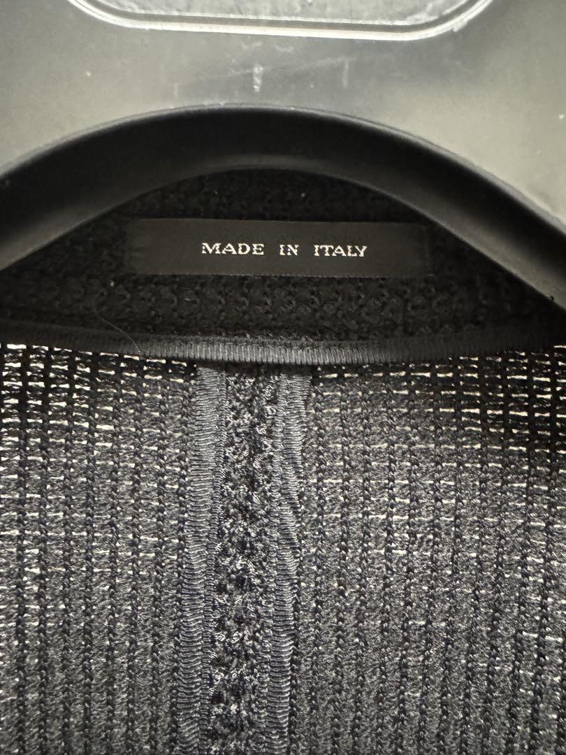 イタリア製 黒 テーラードジャケット ARMANI エンポリ