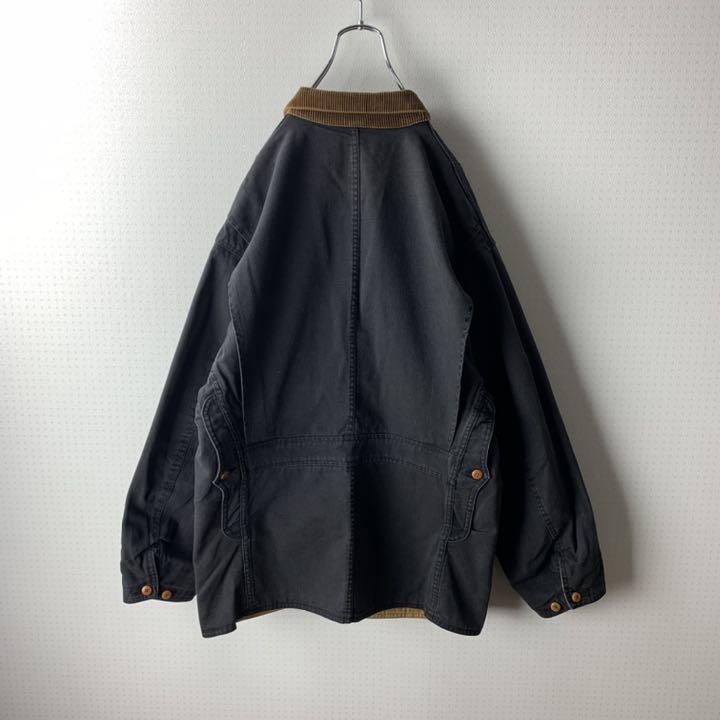 即納在庫 ポロカントリー ハンティングジャケット リバーシブル ブラック ベージュ 古着 7nArD-m57878376512 HOT即納