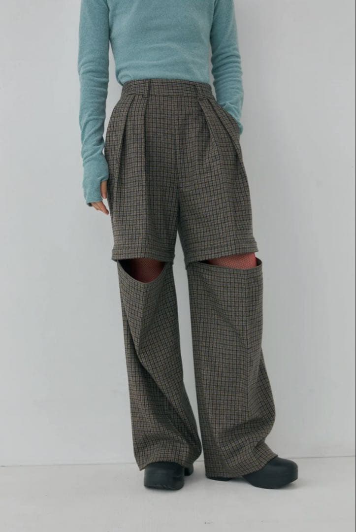 mediam Check Removable Pants mediam Check Removable Pants