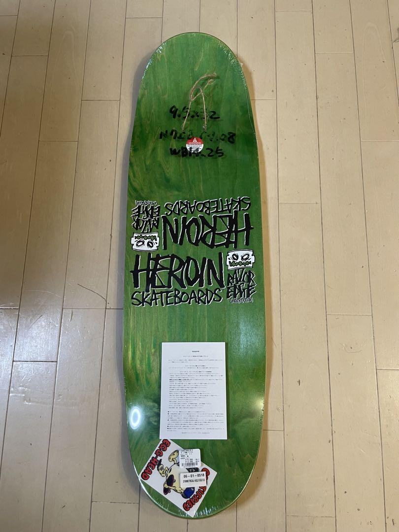 HEROIN 9.5 デッキ　エッグ