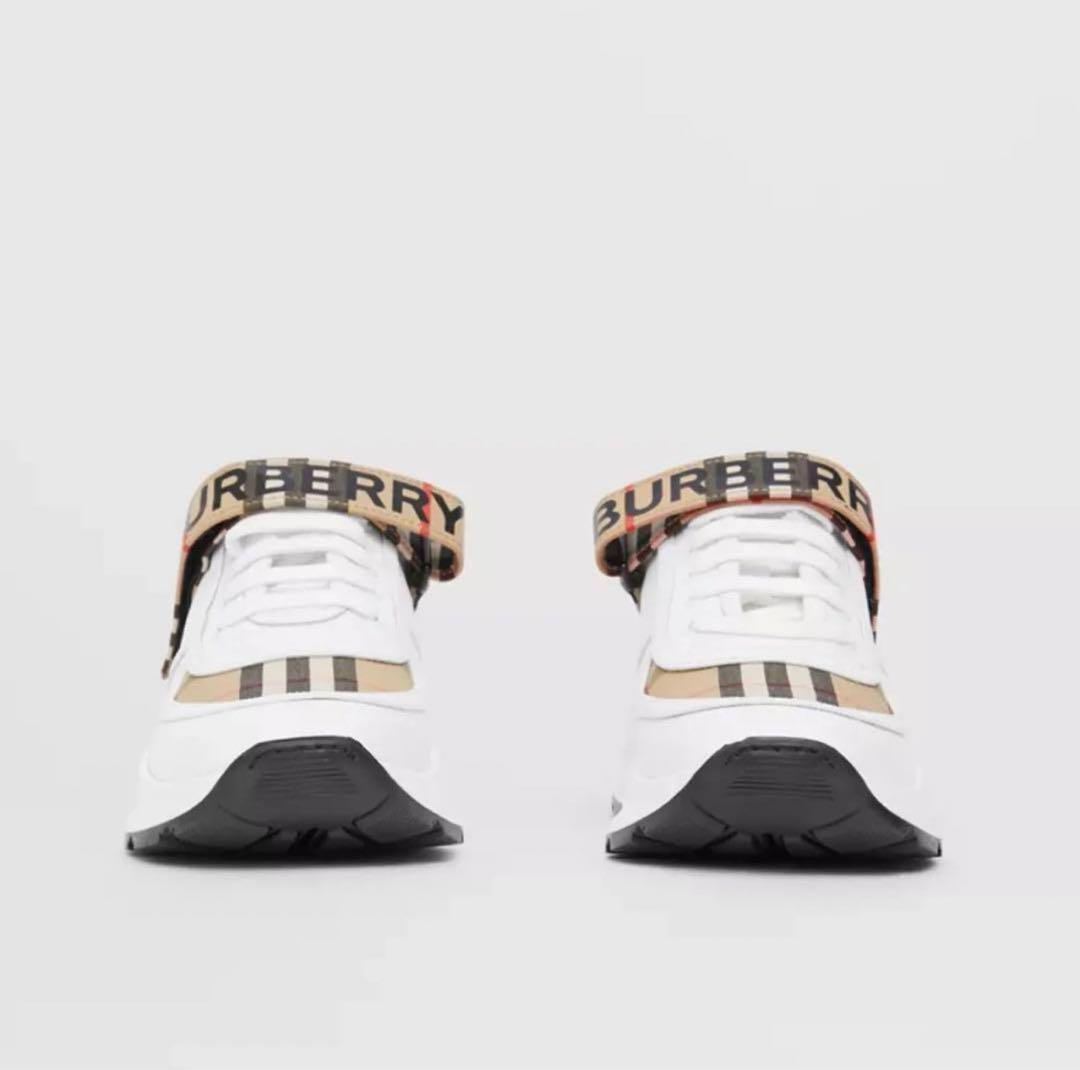 BURBERRY バーバリー スニーカー 42（27cm）美品 メンズ - メルカリ