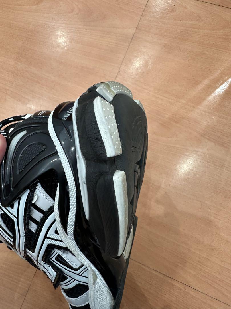 BALENCIAGA Runner スニーカー ホワイト＆ブラック サイズ42