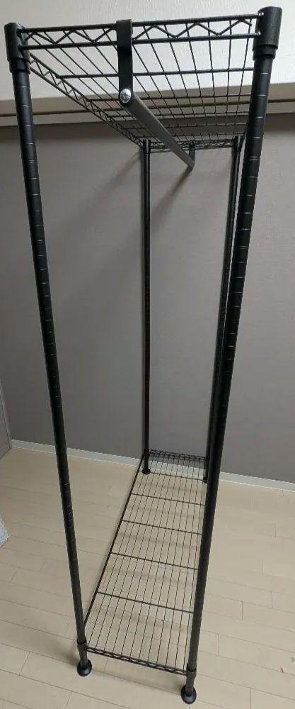 ルミナスノワール　スチールラック　ハンガーラック