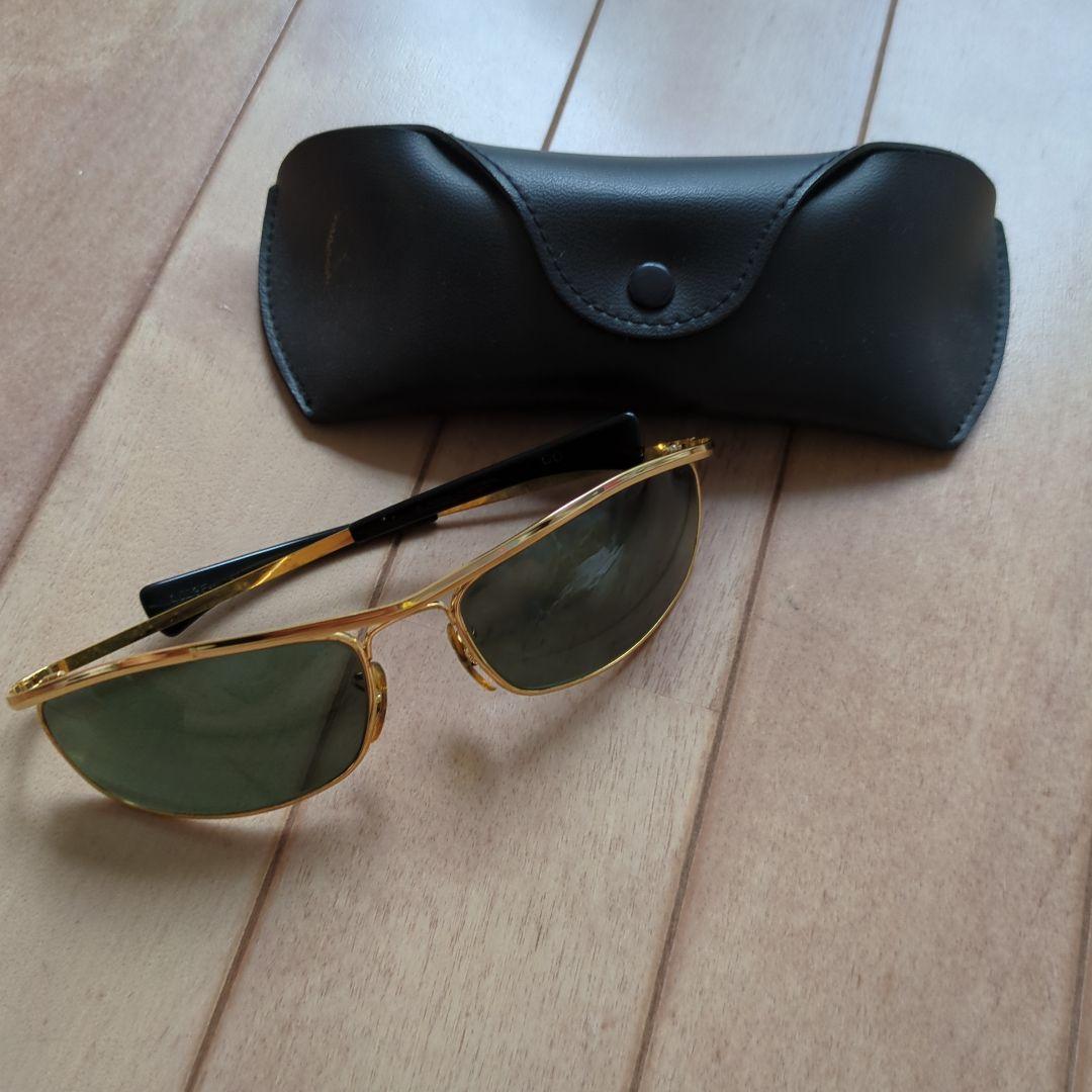Ray-Ban ゴールドフレーム サングラス