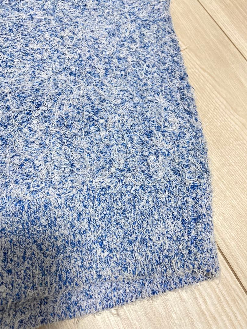 極美品 【MACPHEE】ツイーディー クルーネックジレ ライトブルー 極美品 【MACPHEE】ツイーディー クルーネックジレ ライトブルー