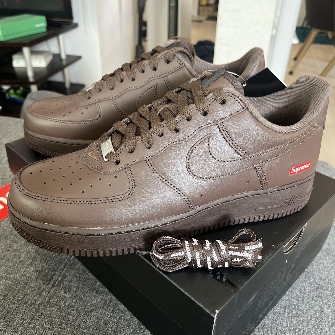 シュプリーム エアフォース1 LOW ブラウン シュプリーム エアフォース1 LOW ブラウン