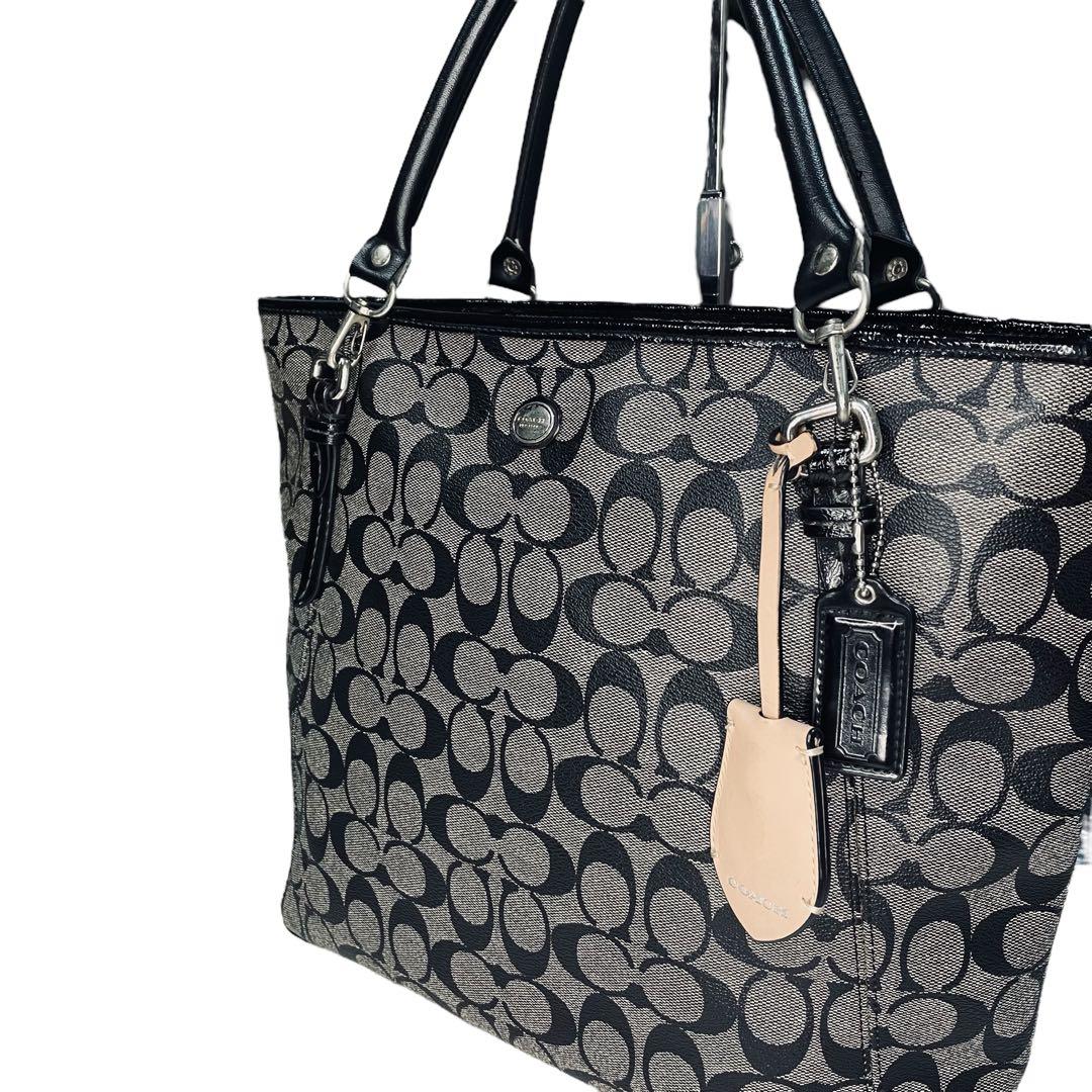 魅了 COACH レザーペイトン PVC PVC 楽天市場】コーチ トートバッグ