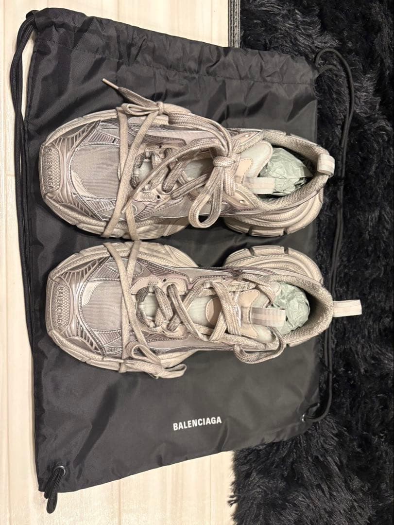 BALENCIAGA バレンシアガ 3XL 43グレー スニーカー ブラック BALENCIAGA バレンシアガ 3XL 43グレー スニーカー ブラック