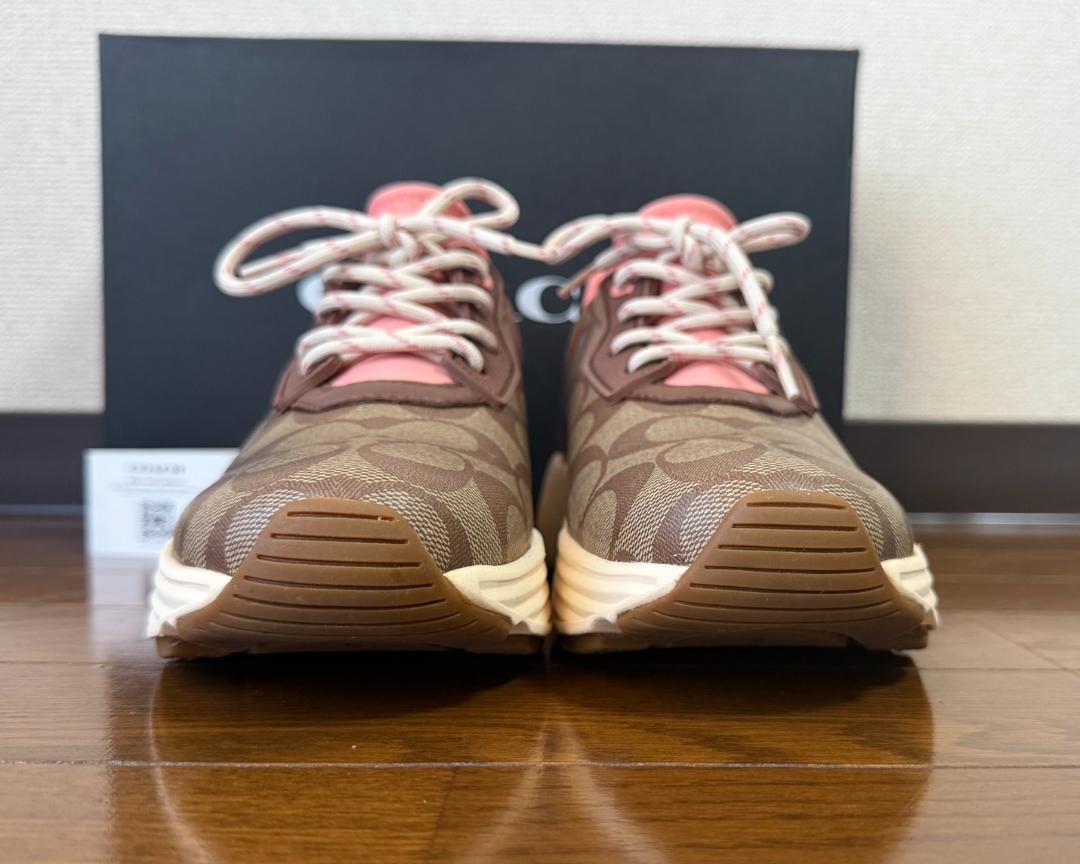 COACH コーチ シグネチャー スニーカー サイズ US7