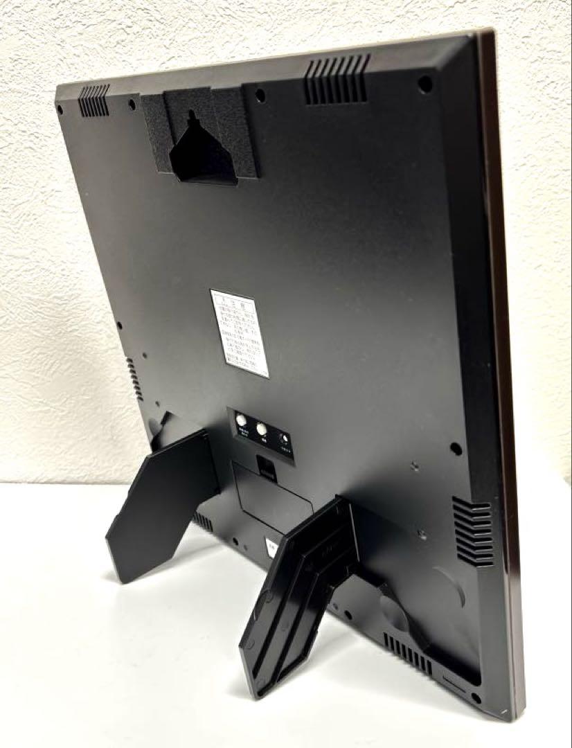 【美品】セイコー 掛け置き時計/カレンダー＆六曜表示/電波デジタル時計/温湿度計