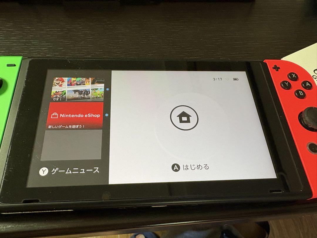 【完品】初期型 動作⭕️ 赤黒 Nintendo Switch セット 箱付き NINTENDO SWITCH 初期型 本体＋箱、付属品諸々 - メルカリ