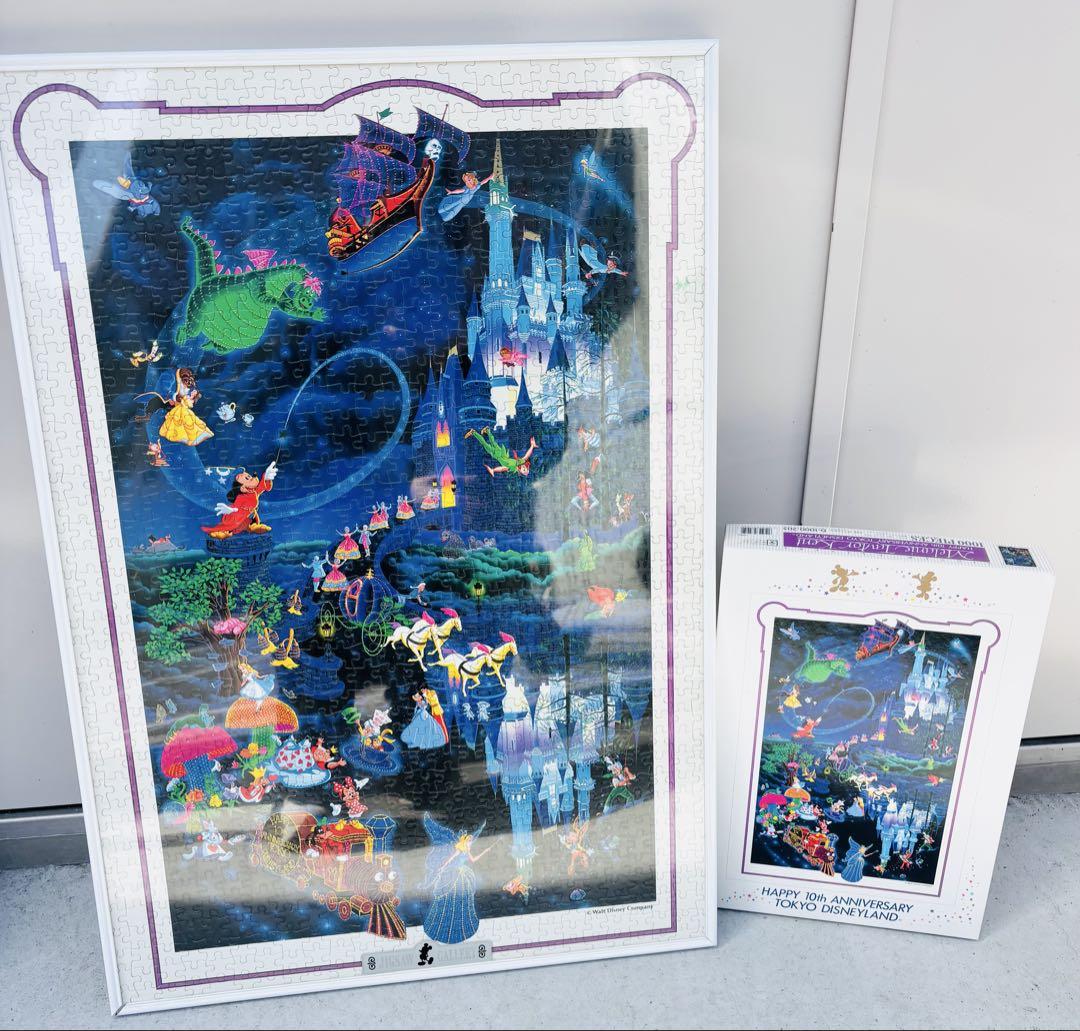 東京ディズニーランド10周年 ジグソーパズル パネル付き