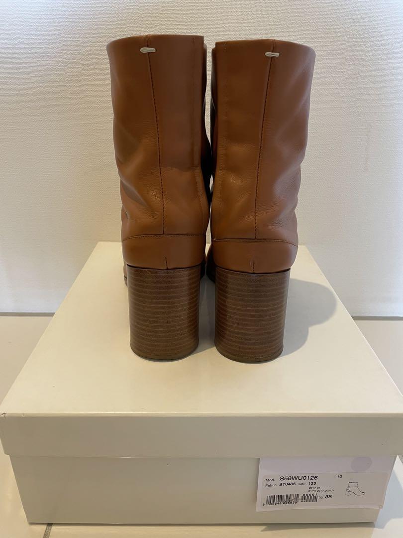 MaisonMargiela メゾンマルジェラ 足袋ブーツ キャメル 38 MaisonMargiela メゾンマルジェラ 足袋ブーツ キャメル 38
