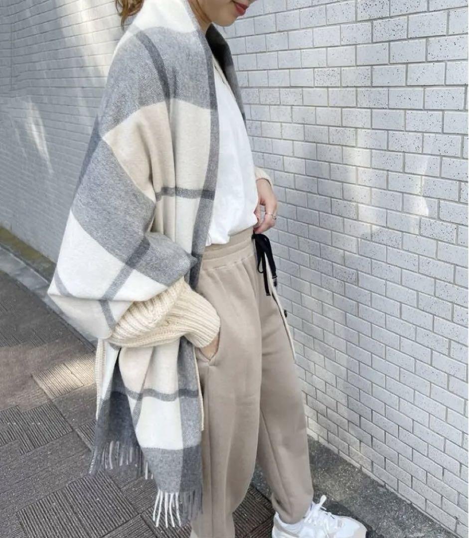 ★ ¥93,500- Joshua Ellis カシミヤ大判ストール ★