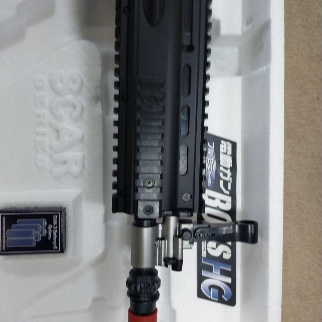 電動ガンBOYs10禁 SCAR-L CQC ブラック　動作確認済み　美品