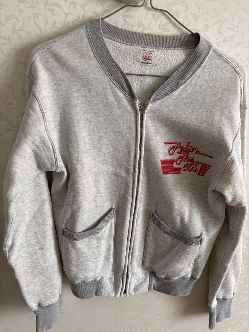 THE FLAT HEAD グレー スウェット SMALL