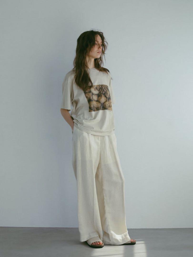 2025春の新作 marche du matin フォトTee ETRE TOKYO 美品 トップス