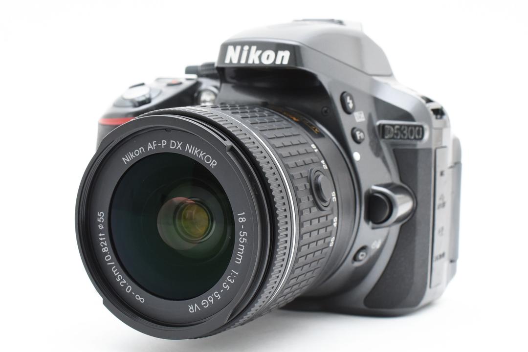希少グレー Nikon D5300 Wi-Fi搭載 レンズキット #8131