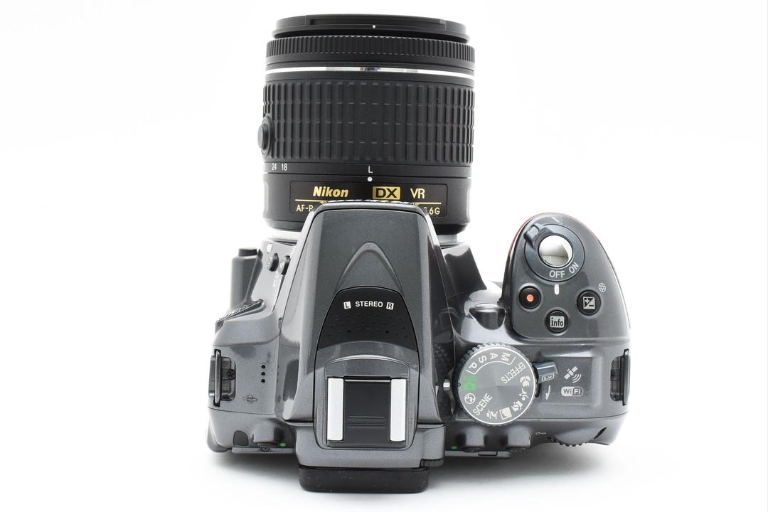 希少グレー Nikon D5300 Wi-Fi搭載 レンズキット #8131